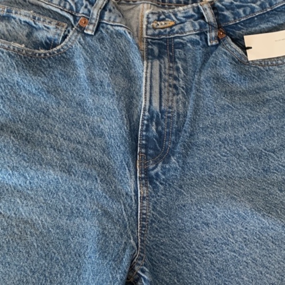 14 Zara Classic Mom Fit Jeans NWT - Picture 5 of 8